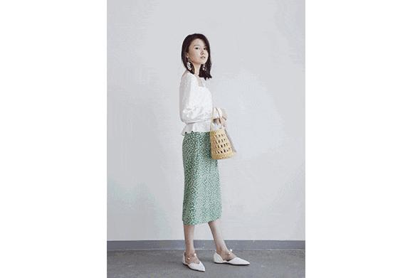 显瘦不规则长半裙,不对称半裙穿搭