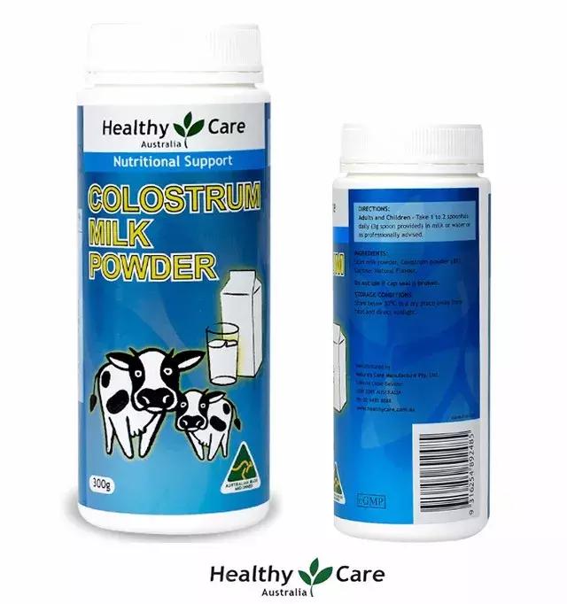 前方有一只很假的牛：HealthyCare牛初乳粉表示很抱歉……