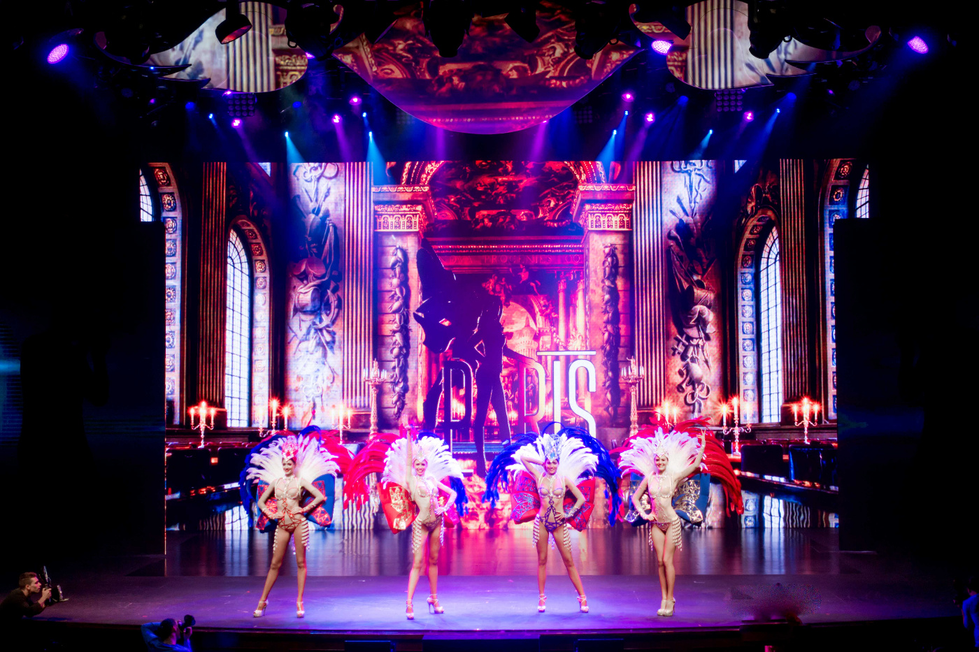 澳门巴黎人时尚秀,澳门巴黎人夜景震撼视频