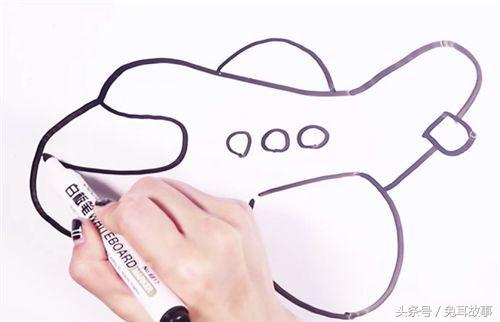 幼儿简笔画入门教学交通工具,儿童简笔画入门初学技巧汽车