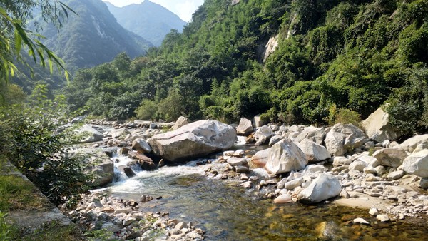 高冠瀑布风景,高冠瀑布游记