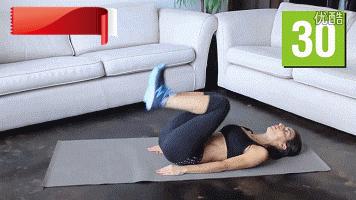 八分钟马甲线训练下腹,四分钟腹肌马甲线锻炼