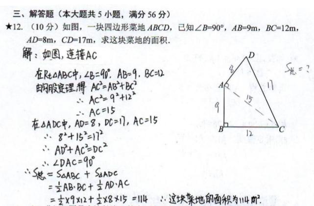 北师大八上勾股定理,八年级上册数学北师大版勾股定理