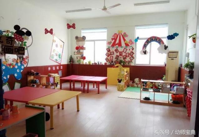 米奇英式风格环创,米奇城堡主题环创