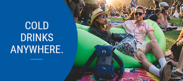 众筹排行榜：不需冰块，便携式冷冻背包，让你随时随地喝冰阔乐