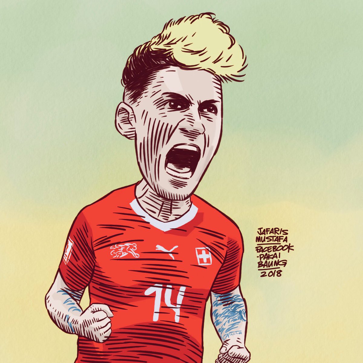 足球运动员手绘图片,1600张足球手绘