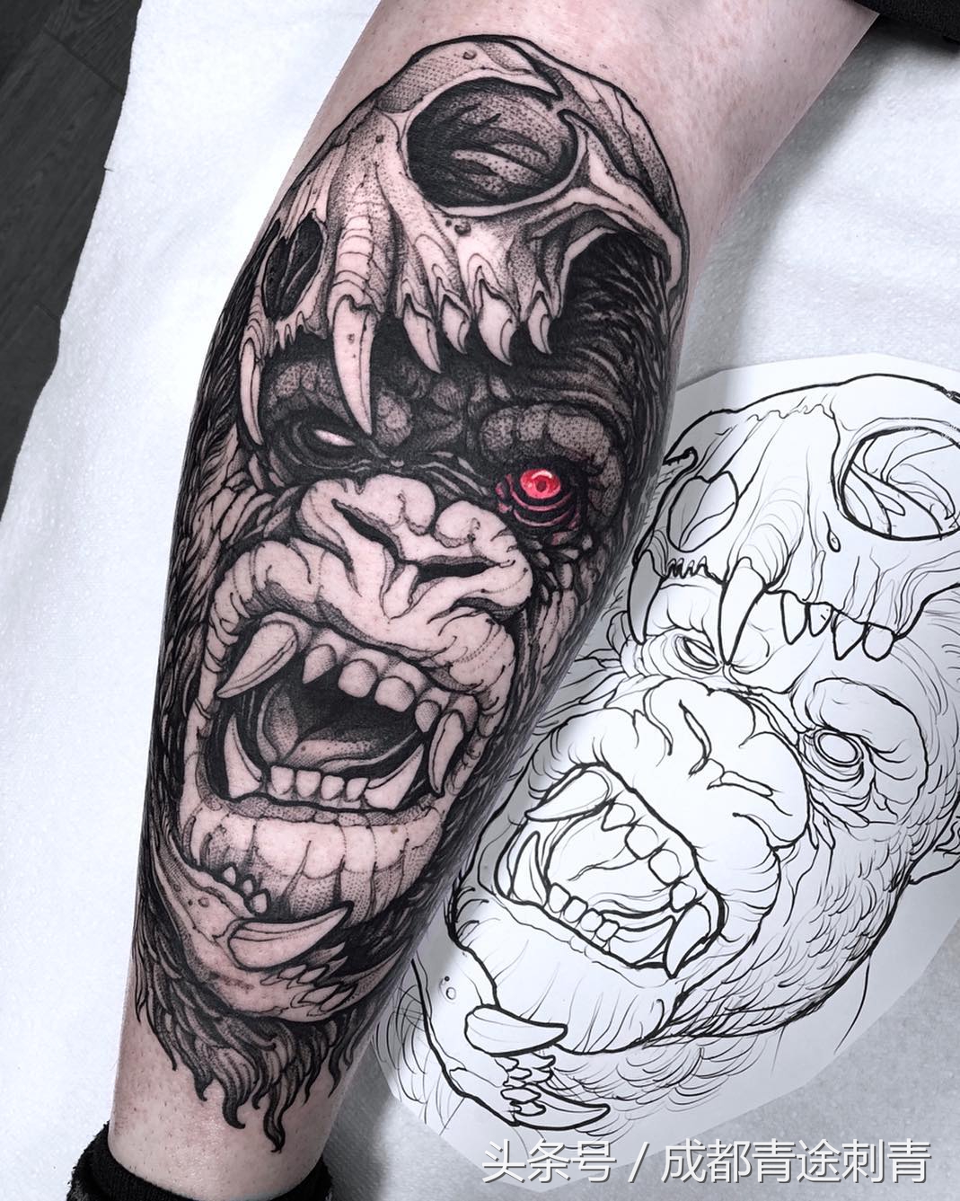 从球场到纹身店，一个差点被足球“耽误”的纹身师