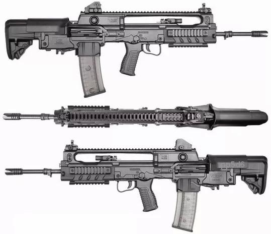 长度最短综合性能最强的无托步枪,无托式步枪克罗地亚