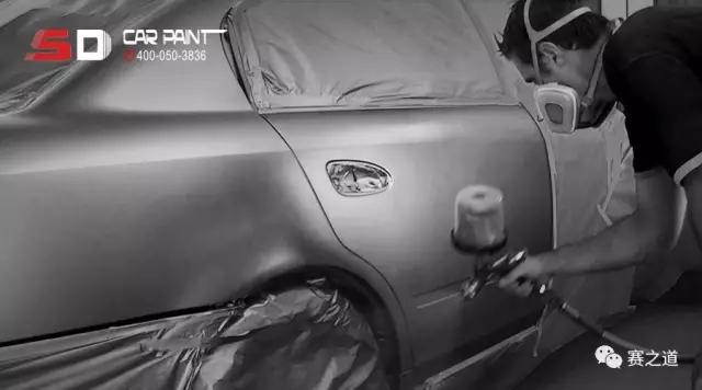 喷涂漆面怎么修补,汽车修补喷漆工艺流程