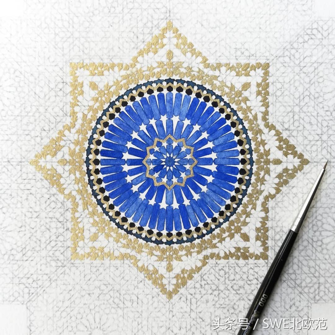 摩洛哥元素：欧洲网红的“韩式平眉”