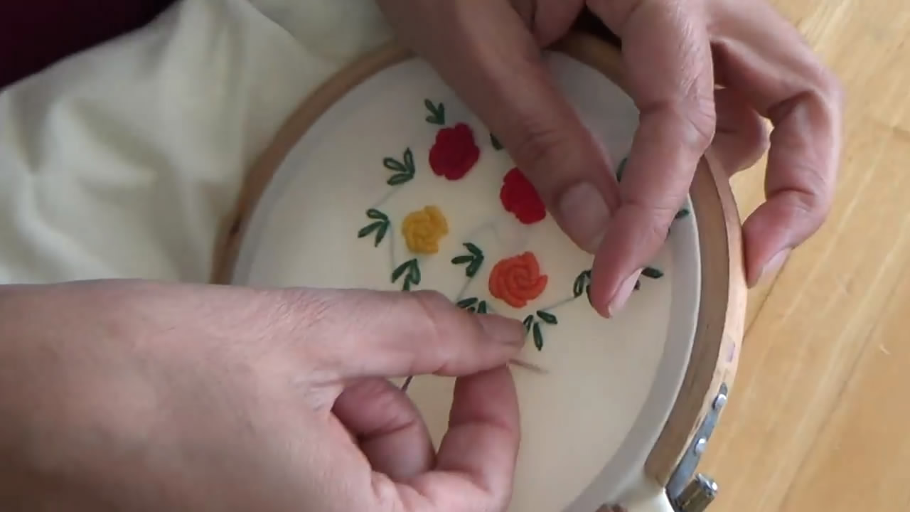 宁波金银刺绣儿童手工,手工绣字最简单绣法