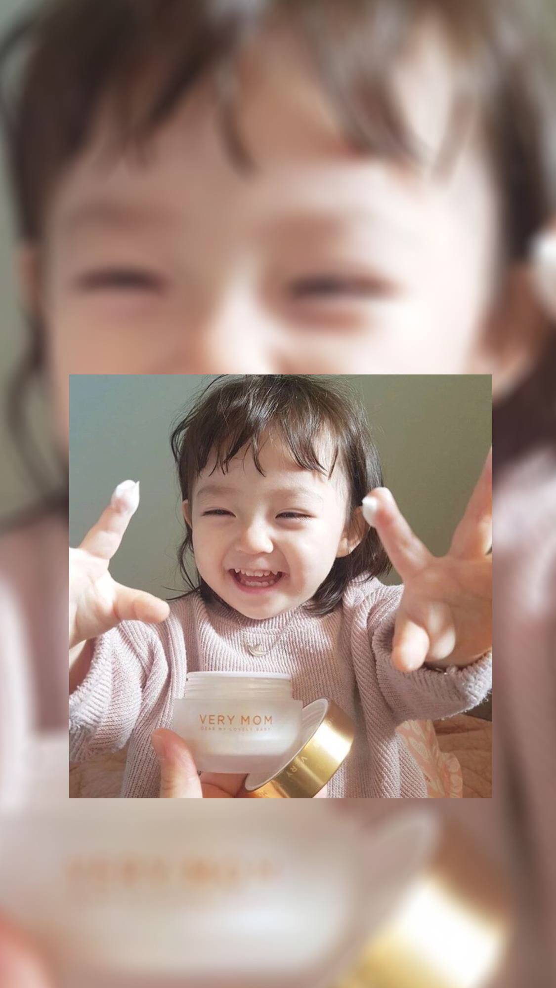 好看的壁纸可爱卡通萌娃,大眼萌娃壁纸高清图片