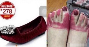 凉鞋掉色染脚会对身体有害吗,买的凉鞋掉色