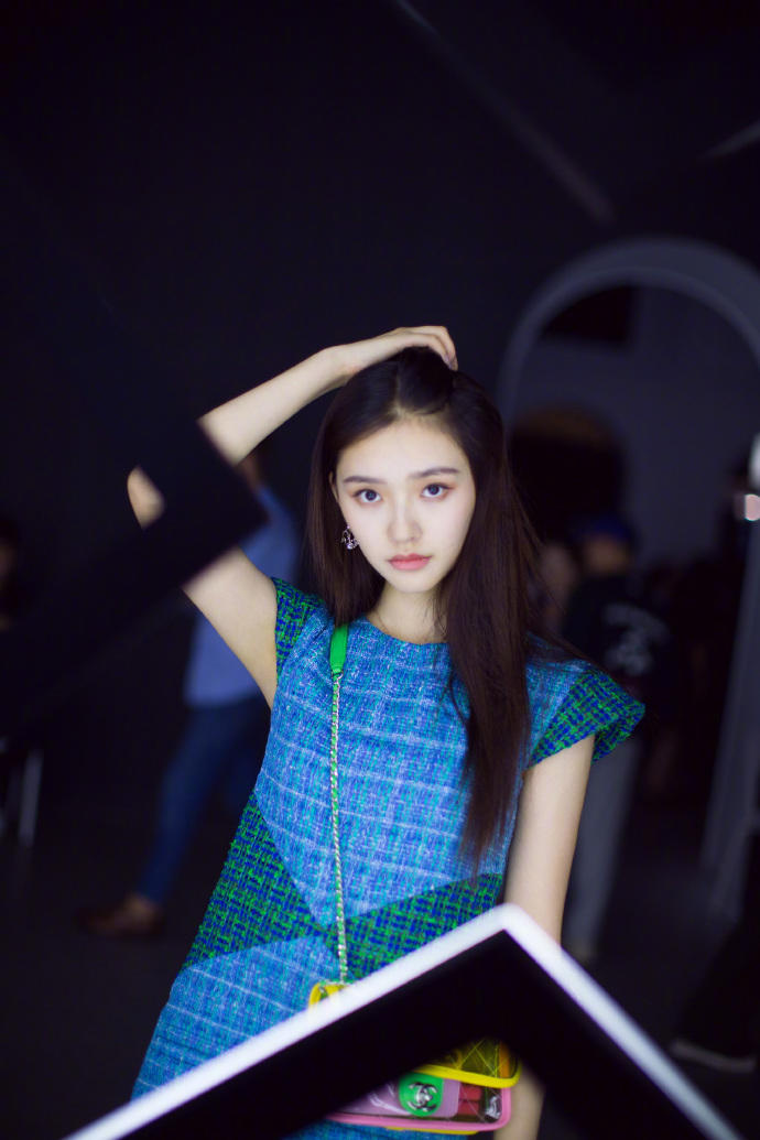 林允有没有鱼尾纹,林允法令纹