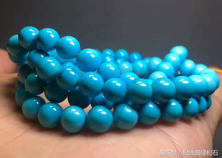绿松石佛珠项链,普通绿松石108佛珠多少钱