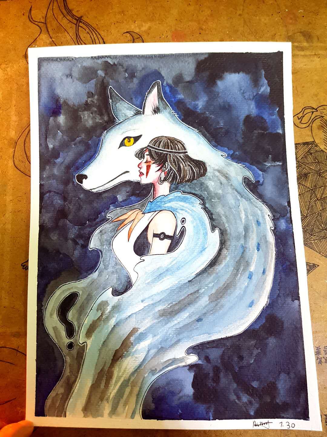 幸福画吧7月份作品,幸福原创绘画作品欣赏