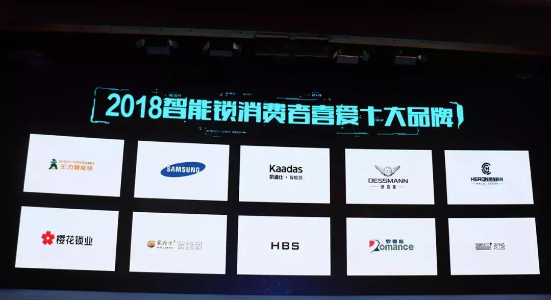 2023智能锁销量最好的是哪个品牌,中国人脸识别智能锁十大品牌排名