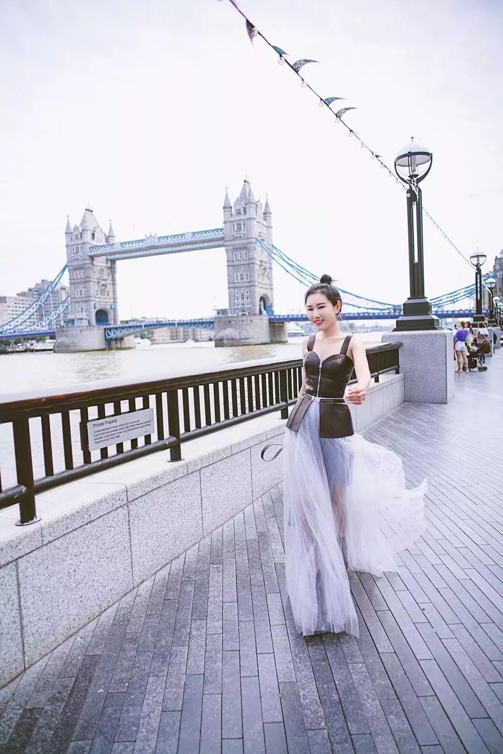 在英国偶遇网红,一位去了英国的网红