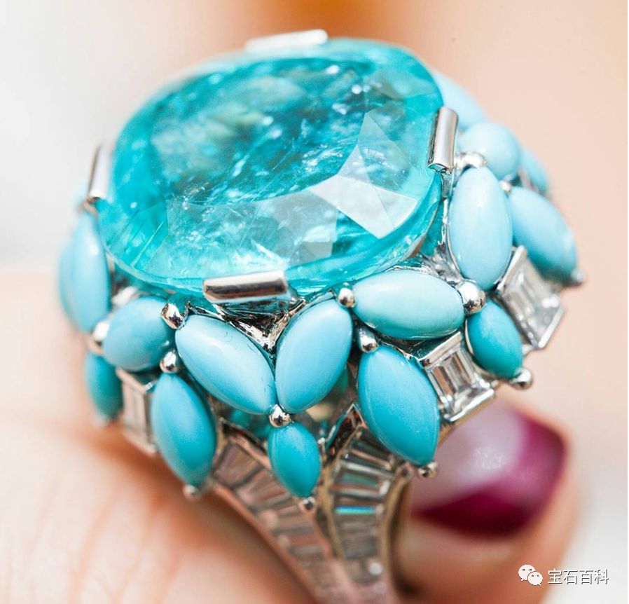 帕拉伊巴碧玺10克拉,帕拉伊巴碧玺猫眼