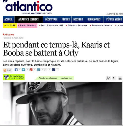 无愧背锅天王！某说唱歌手打架，报社居然贴着本泽马的照片