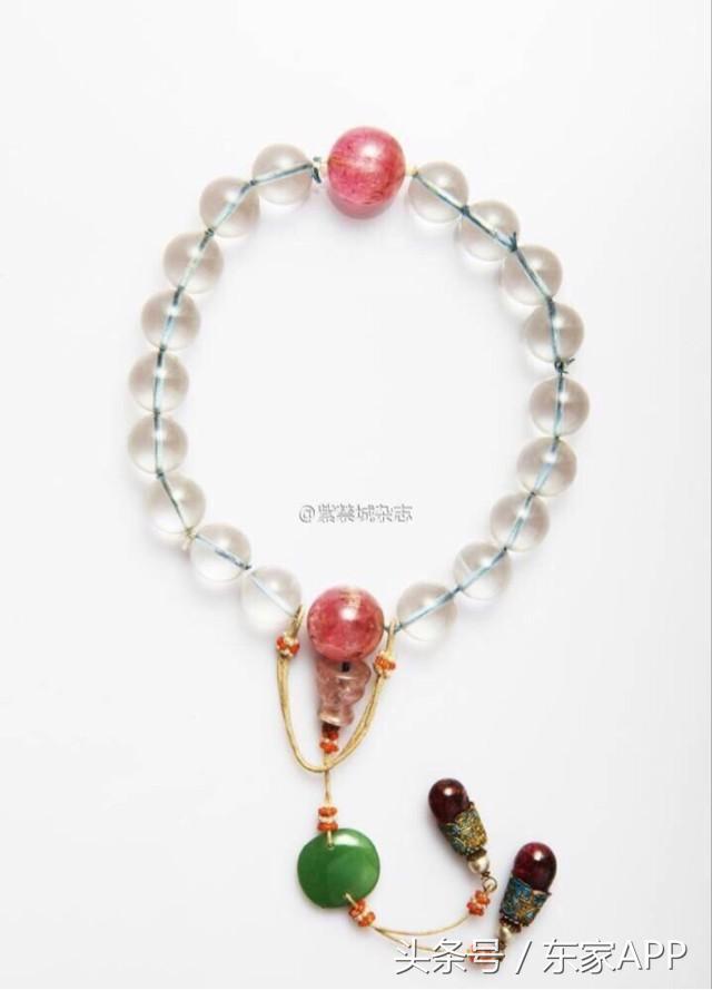 故宫旧藏十八子手串欣赏,清宫十八子手串拍照