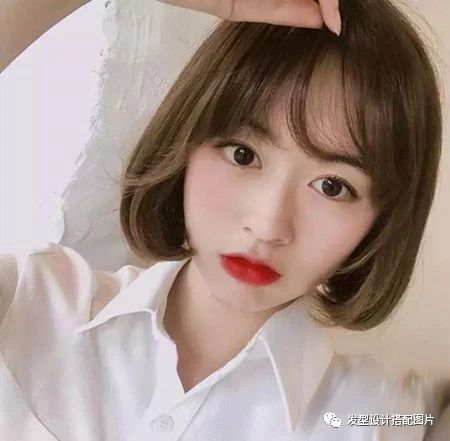 学生头发型图片女短发最流行,短发波波头最新减龄卷发