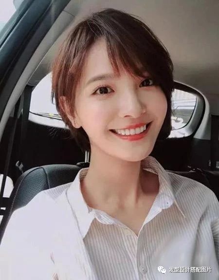 学生头发型图片女短发最流行,短发波波头最新减龄卷发