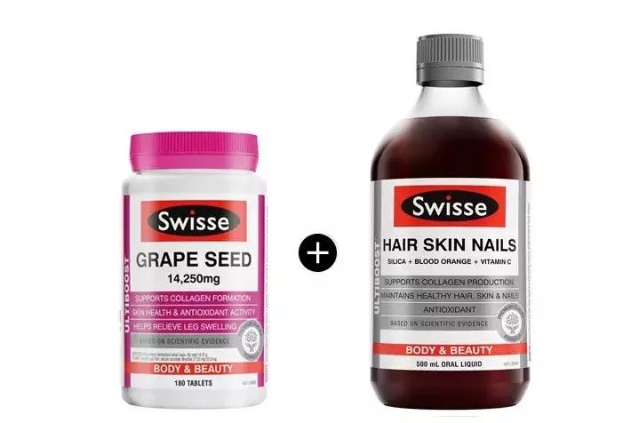 葡萄籽swisse测评真的抗过敏,澳洲葡萄籽healthycare三合一