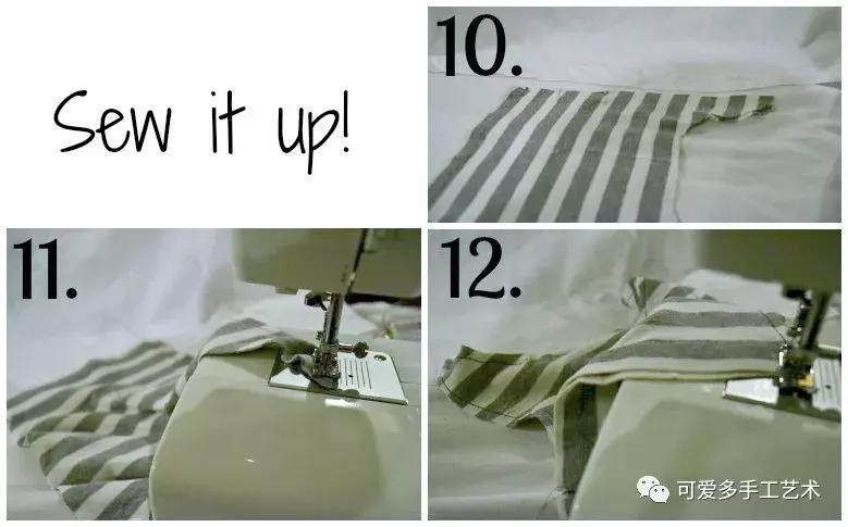 旧衣服妙招变帽子,碎布遮阳帽子的制作方法