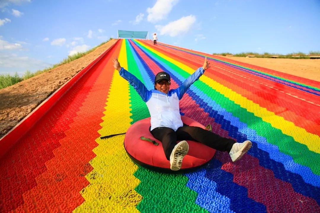 「抢票」抖音上的“爆红”七彩旱雪，正式入驻三盛公景区啦！