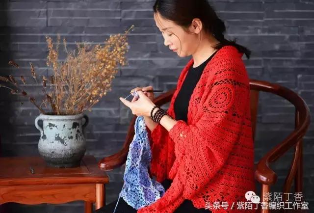 月神披肩紫陌丁香高清图解,紫陌丁香大披肩