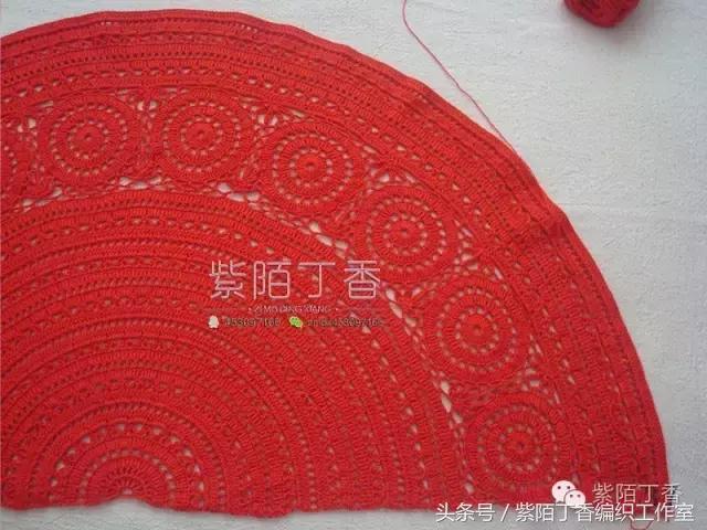 月神披肩紫陌丁香高清图解,紫陌丁香大披肩