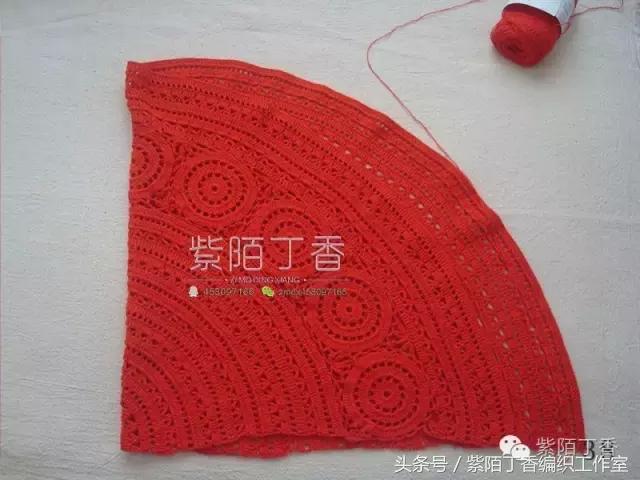 月神披肩紫陌丁香高清图解,紫陌丁香大披肩