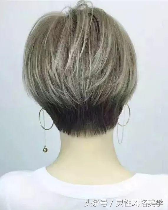 今年最流行的短发超短,最时髦的短发适合圆脸