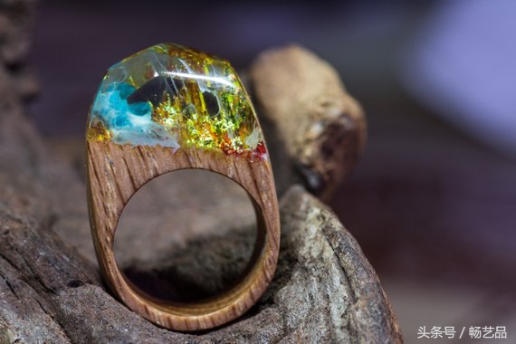 戒指水晶diy,又简单的又漂亮的手工戒指