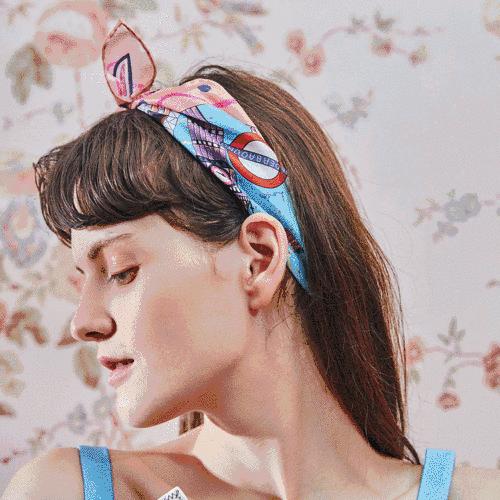 一条丝巾，省下90%的购衣钱