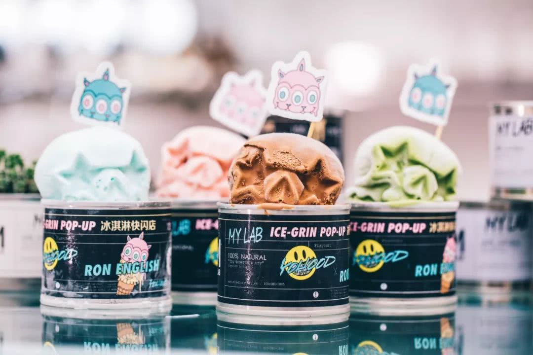 限时5天，YOHOOD×RONENGLISH冰淇淋快闪店强势来袭