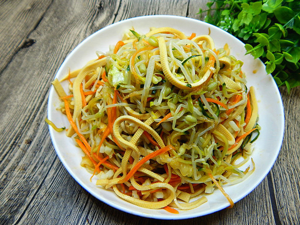 东北大拌菜的做法,美食东北大拌菜