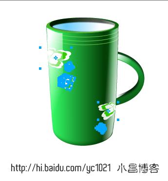 ps基础杯子制作教程,ps水杯背景效果图