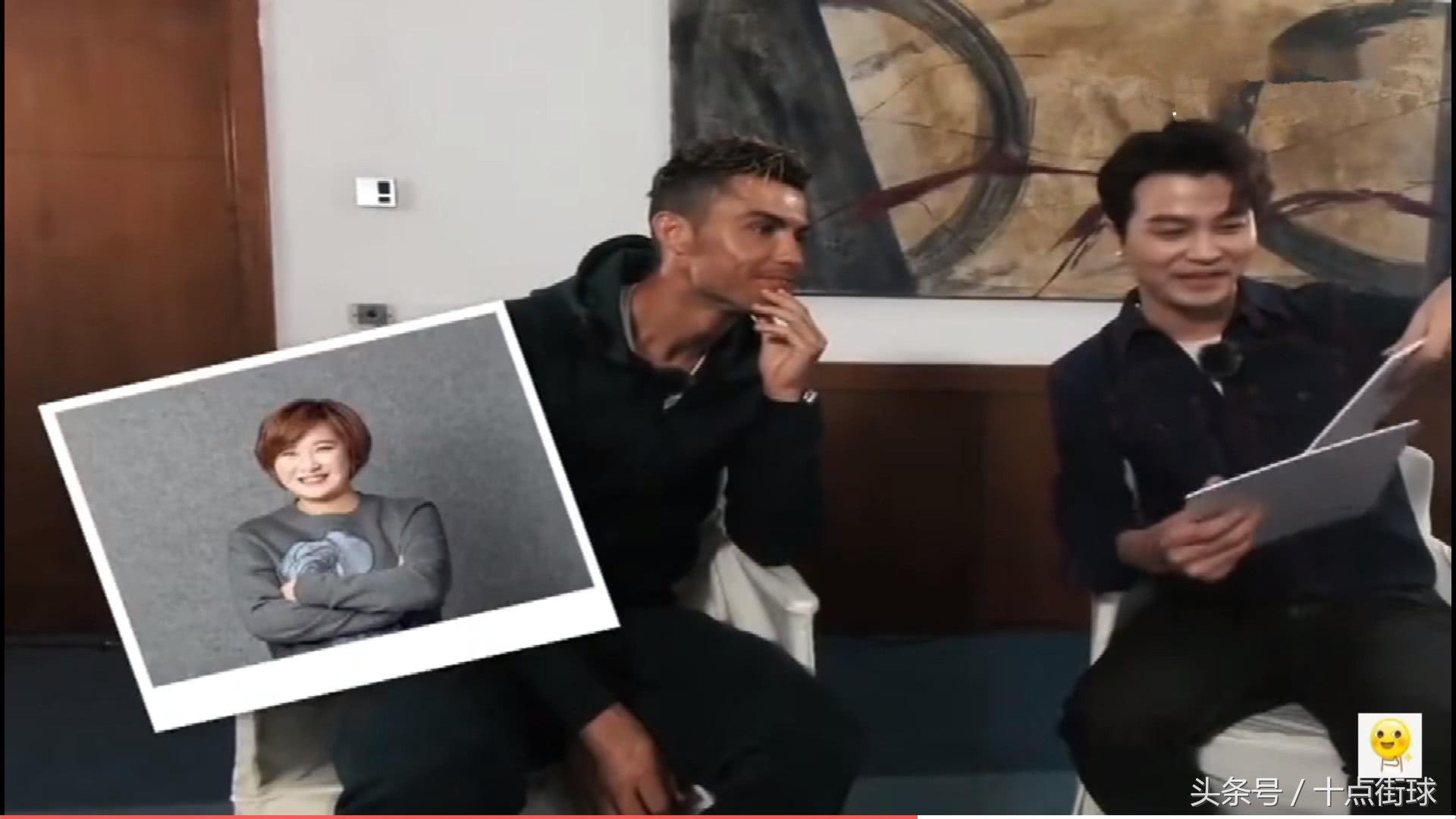 c罗被采访漂亮的女孩时,c罗有多吸引女性