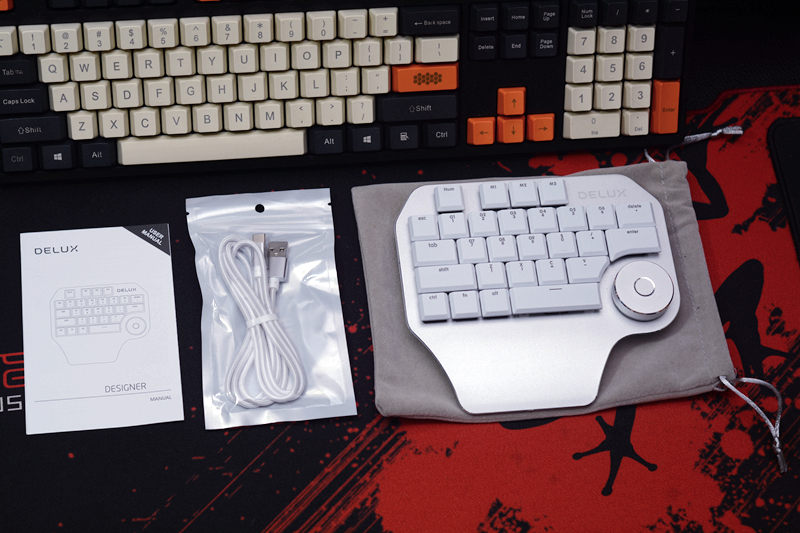 设计师专属，多彩Designer单手机械键盘开箱体验