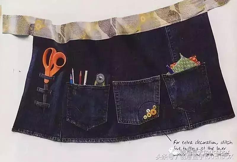 一学就会的12堂创意diy手绘,废弃的牛仔裤这样做真的超级实用
