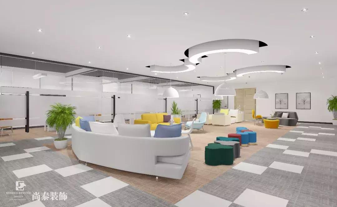 1000办公空间设计,4000平办公空间设计