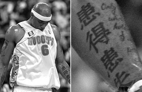 科比手臂纹身高清图,科比手臂的纹身图片