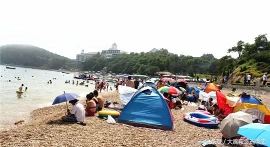 踏浪看海享受阳光沙滩,踏浪大连看海