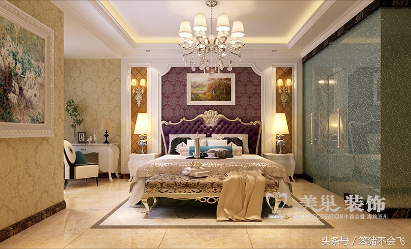 锦艺国际华都美域85平方装修,锦艺国际华都欧尚4居室