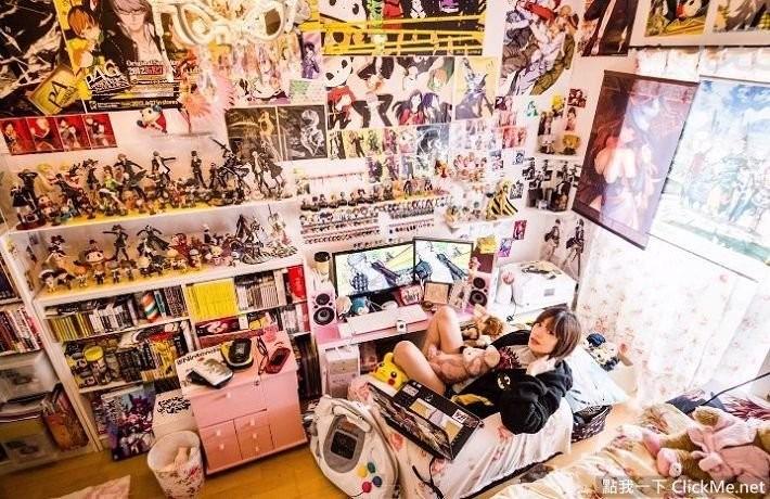 50位宅女香闺任你看！一窥充满各种宅属性的“堕落部屋”！