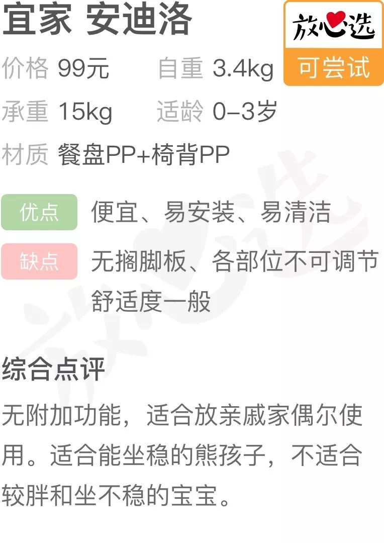 餐椅推荐评价,宜家成人哪款餐椅好用