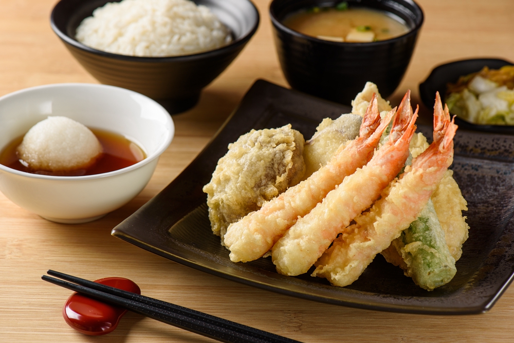 日式大虾天妇罗的正确做法,日本料理店天妇罗正宗做法