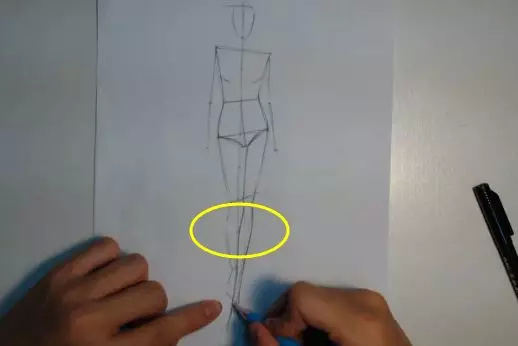 服装设计人体动态,服装设计人体结构画法